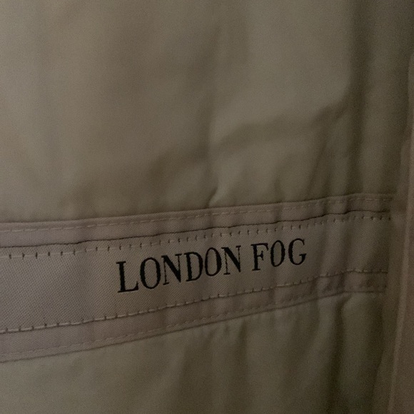 Mens London Fog Trench Coat - Picture 3 of 5